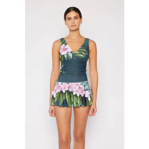 Tropical Swim Dress