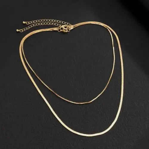 Snake Gold Chain Necklace