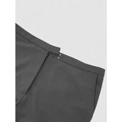 Comfortable Buttoned Trousers