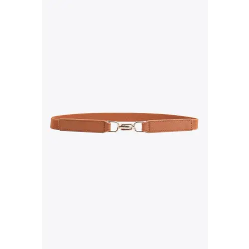 Vibrant Alloy Belt Caramel One Size