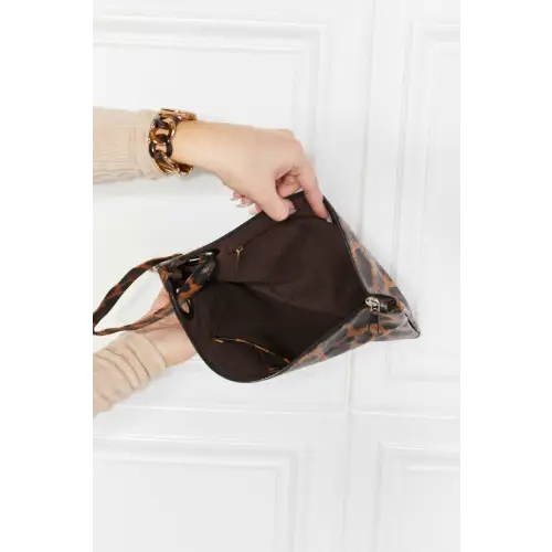 Leather Wristlet Clutch