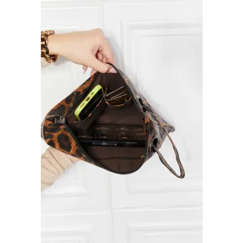 Leather Wristlet Clutch