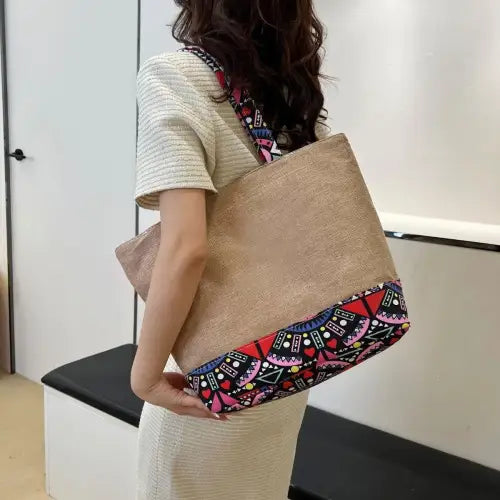 Vibrant Mehgan Tote Bag Fuchsia Pink One Size