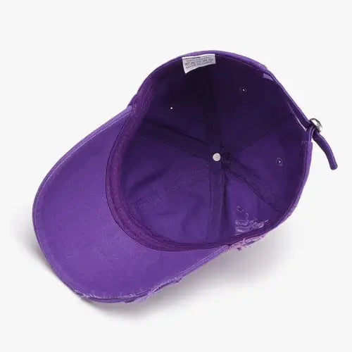 Distressed Baseball Cap