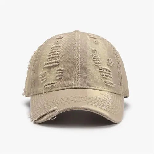 Distressed Baseball Cap