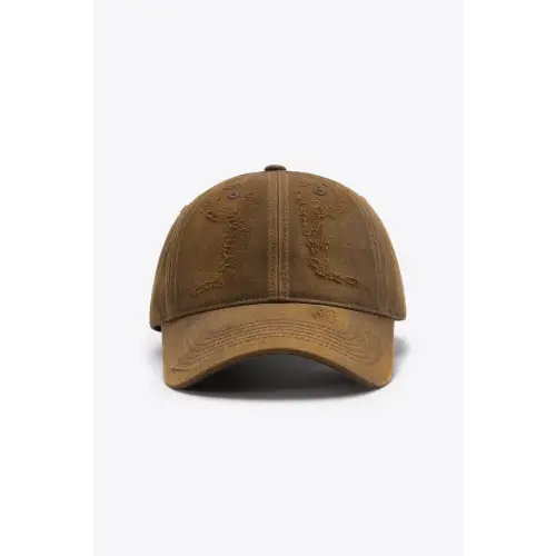 Vintage-Style Adjustable Baseball Cap