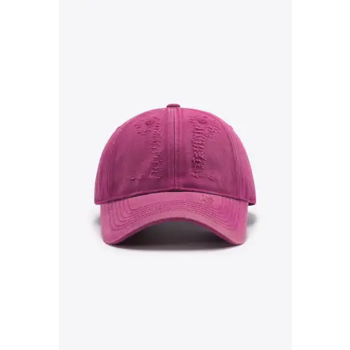 Vintage-Style Adjustable Baseball Cap
