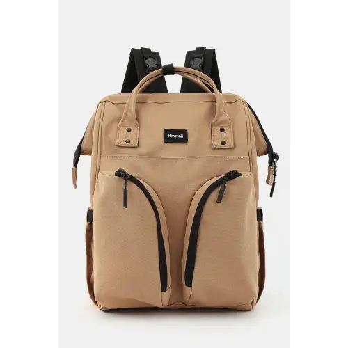Multilayer Waterproof Backpack Camel One Size