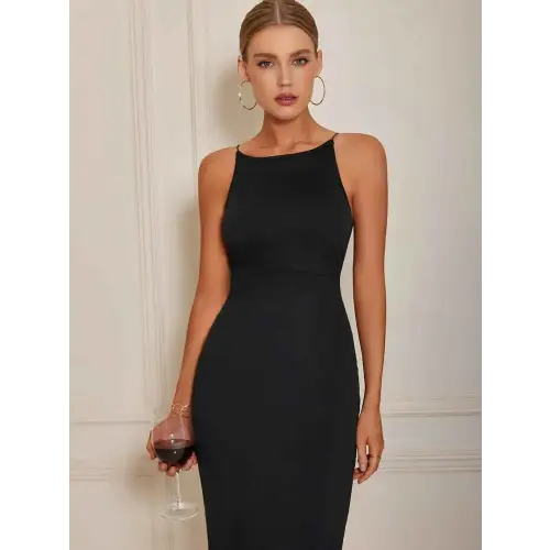 Essential Comfort Blend Black Dress