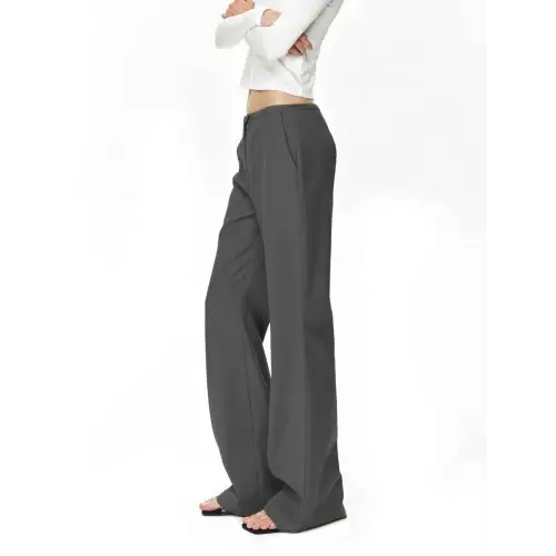 Comfortable Buttoned Trousers