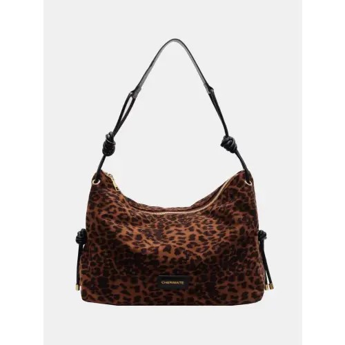 Suede Large Shoulder Bag