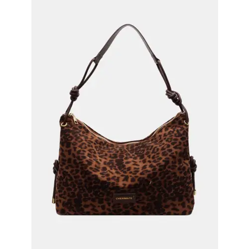 Suede Large Shoulder Bag