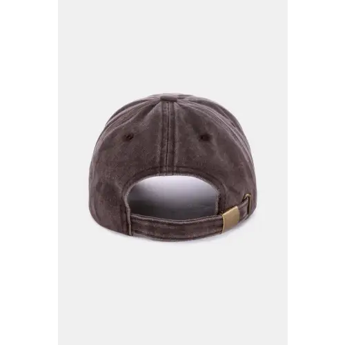 Washed Dallas Embroidered Baseball Cap