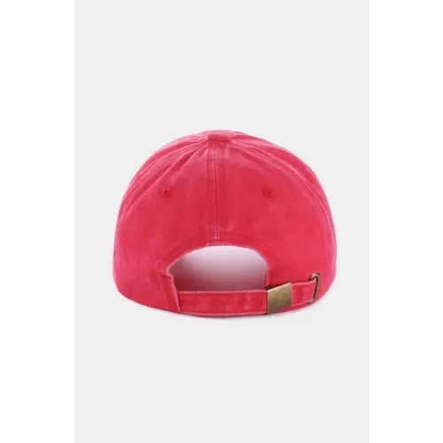 Washed Dallas Embroidered Baseball Cap