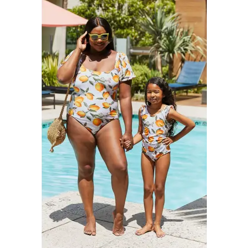 Vibrant Citrus Swimsuit