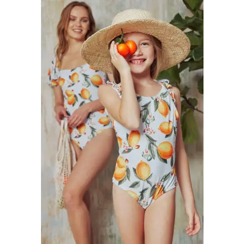 Vibrant Citrus Swimsuit