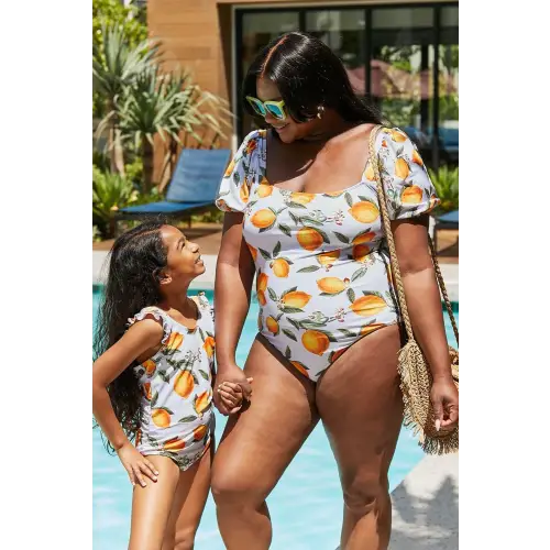 Vibrant Citrus Swimsuit