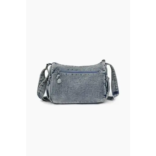 Belle Denim Crossbody Bag