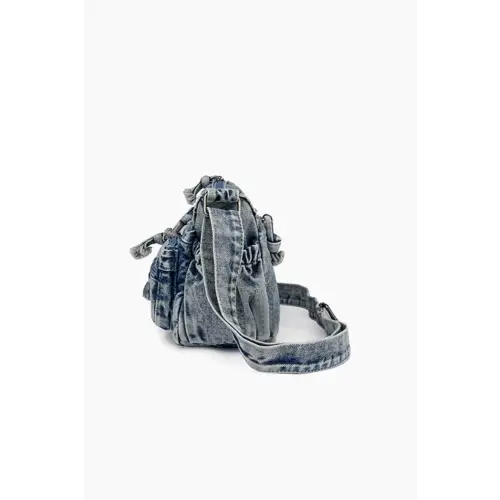 Belle Denim Crossbody Bag