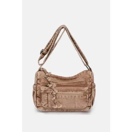 Belle Denim Crossbody Bag