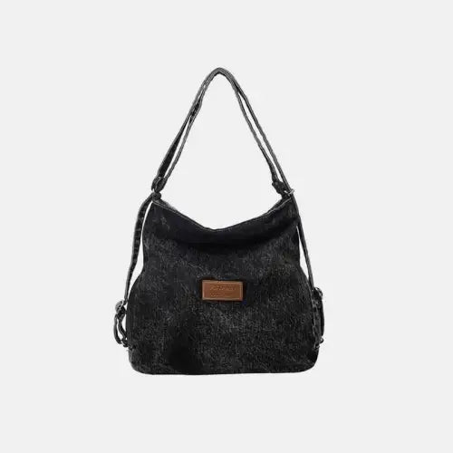 Belle Denim Shoulder Bag