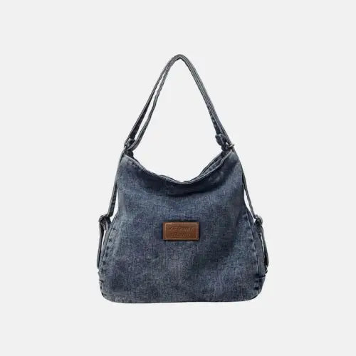 Belle Denim Shoulder Bag