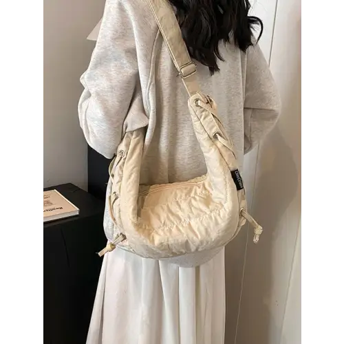Belle Lace-Up Crossbody Bag