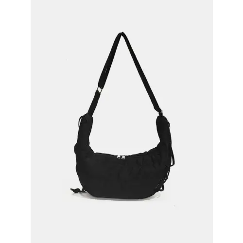 Belle Lace-Up Crossbody Bag