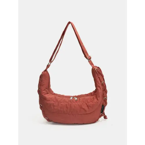 Belle Lace-Up Crossbody Bag