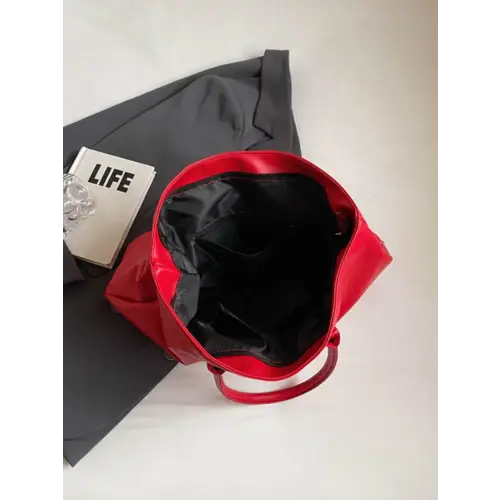 Belle PU Leather Tote Bag