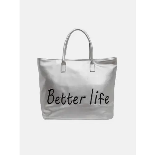 Belle PU Leather Tote Bag